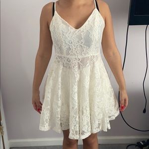 Beautiful white lace dress